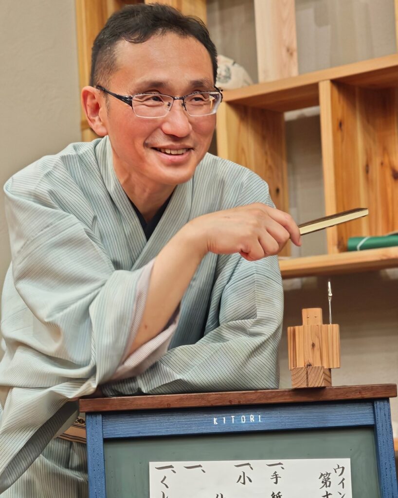 落語を演じる立川寸志師匠 ウイング高松寄席
